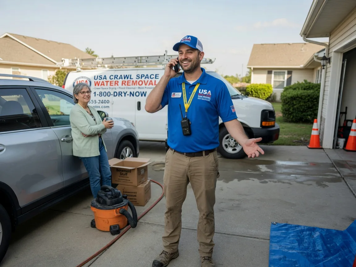 Crawl Space Water Removal Asbury, MO FAQs